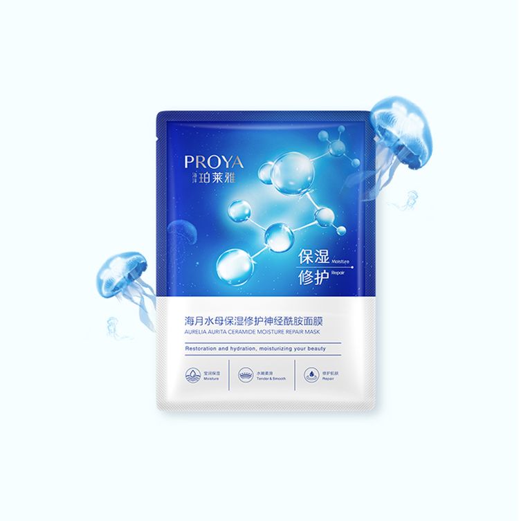 云顶4008集团海月水母保湿修护神经酰胺面膜
