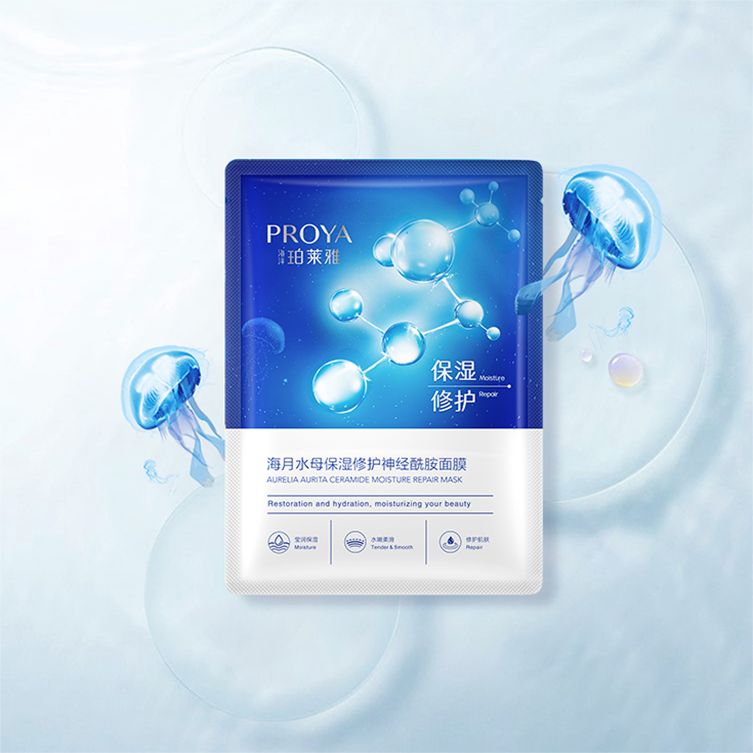 云顶4008集团海月水母保湿修护神经酰胺面膜